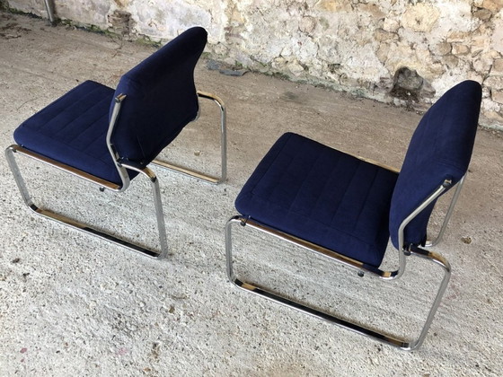 Image 1 of Mid-Century Lounge Chairs, Circa 1970's, Set of 2
