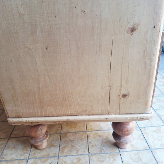 Image 1 of Cassettiera antica in legno / Credenza / Cassettiera / Cassettiera