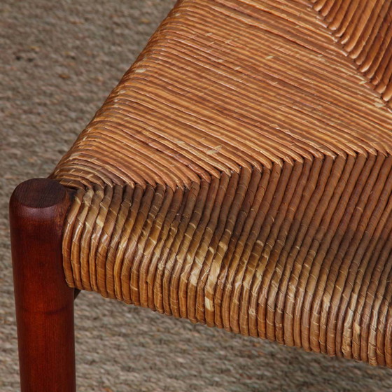 Image 1 of Suite of 4 teak chairs by Niels Otto Moller, model 75, 1960