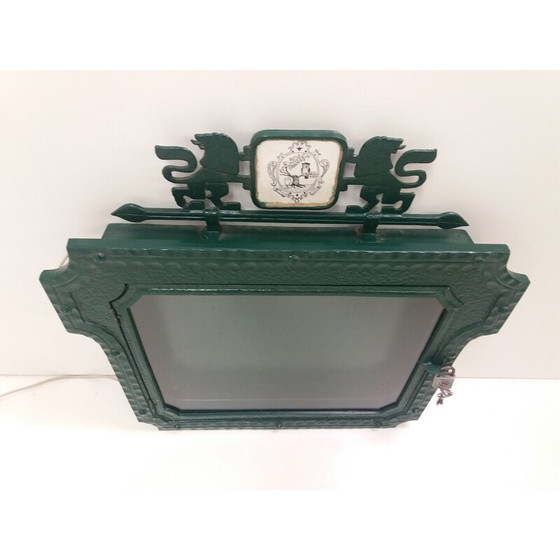 Image 1 of Vintage cast iron display case, Czechoslovakia 1920