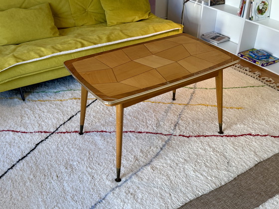 Image 1 of 1950s Vintage Coffee Table Mid Century Coffee Table Side Table 