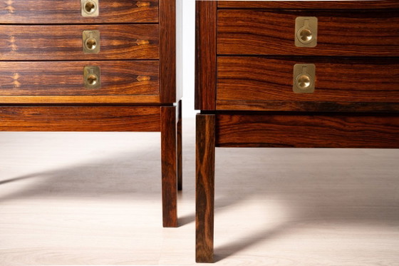 Pair of Vintage Display Cabinets by Bruksbo, Norway, 1960s, Wood, Beige (photo 19 of 19)
