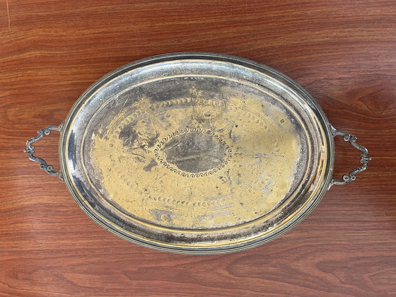 Image 1 of Campana in metallo placcato argento