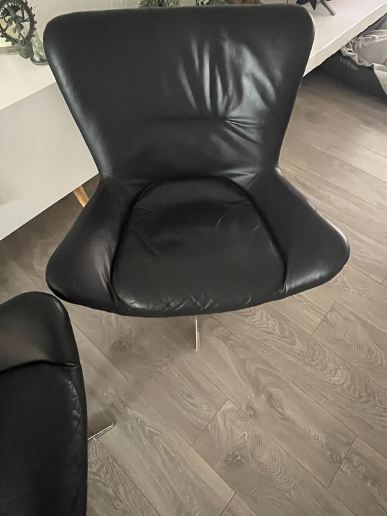 Image 1 of Set van 2 Luxe Deense Design Fauteuils – Hjort Knudsen