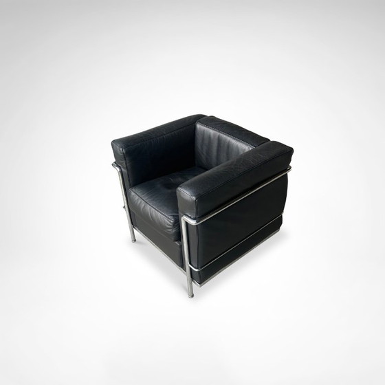 Poltrona LC2 di Le Corbusier e altri per Cassina, anni '90. – Poltrone, Metal, Leather (photo 5 of 11)