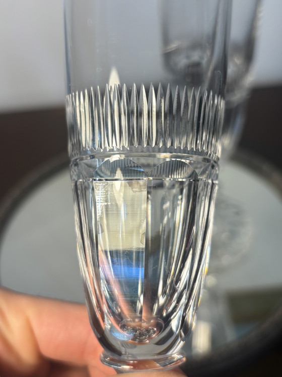 2 Flûtes Saint Louis Trianon Model – Gläser & Karaffe, Crystal (photo 11 of 14)