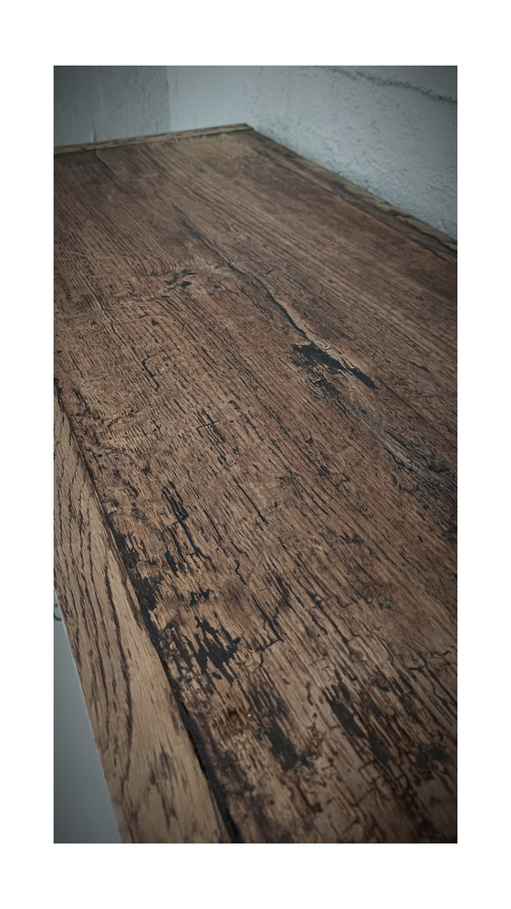 Image 1 of Mueble para pan del siglo XVIII, roble macizo