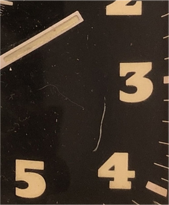 Image 1 of Vintage JAZ Discreto “CLAUSIC” alarm clock – French design, orange, 1970s