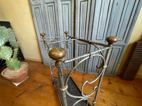 Image 1 of Porte-parapluie Art Nouveau Français Vintage