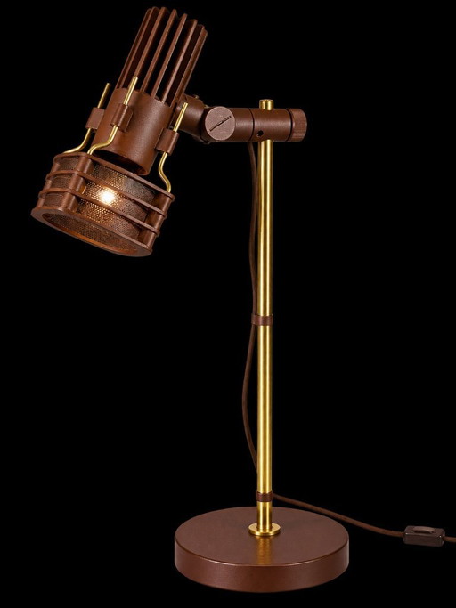 60s 70s Table Lamp Desk Lamp Space Age Design Metal Plastic – tafellampen (photo 2 of 13)