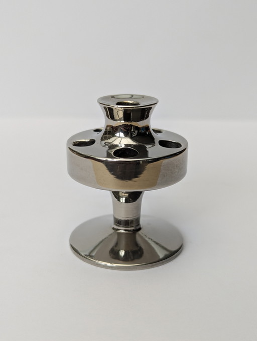 Erik Jörgensen Miniature Candlestick, Silver-plated