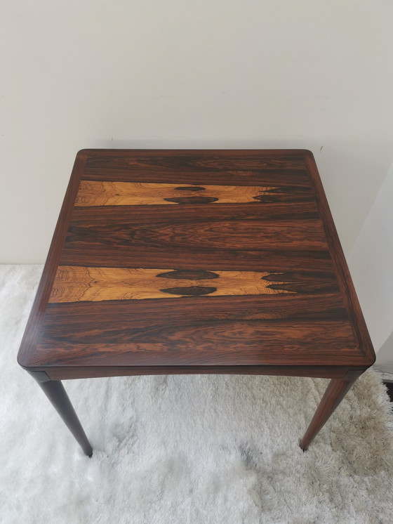 Image 1 of Scandinavische salontafel van rozenhout