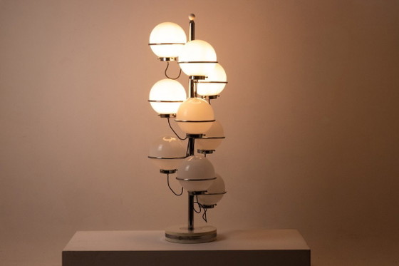 Image 1 of Gino Sarfatti for Arteluce. 9-light floor lamp. 1960s.