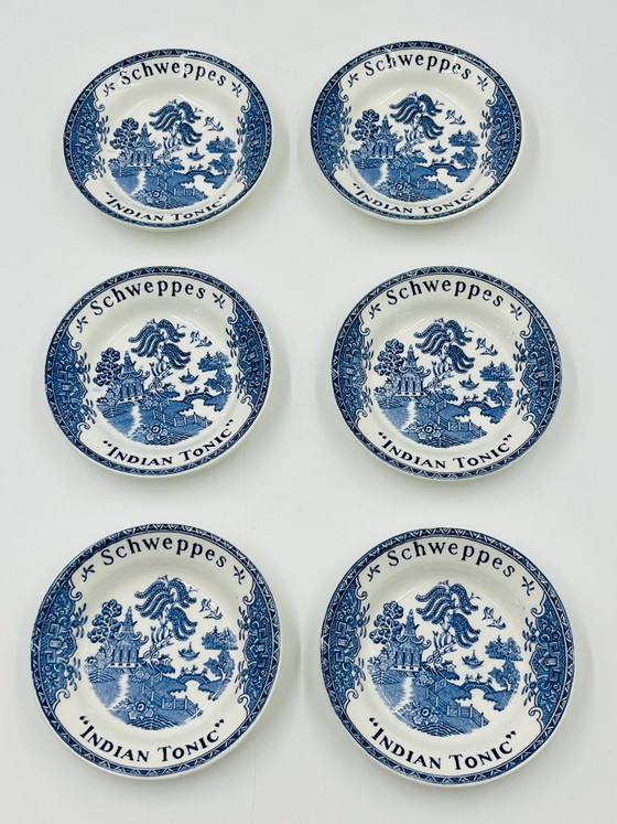 Set mit 6 Schweppes Gien Werbebechern – Geschirr, Ceramic (photo 2 of 11)