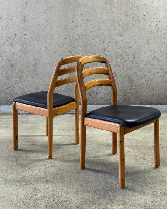 Image 1 of Set vintage/2 sedie, DYRLUND, DANIMARCA, ANNI '70