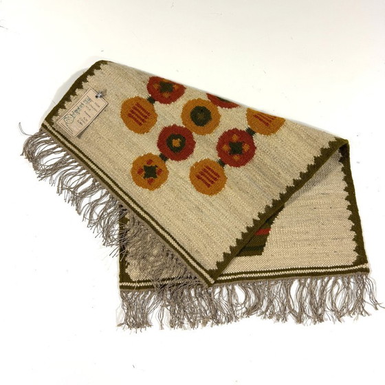 Arazzo Kelim in lana Polonia anni '70 – Decorazioni murali, Wool (photo 5 of 6)