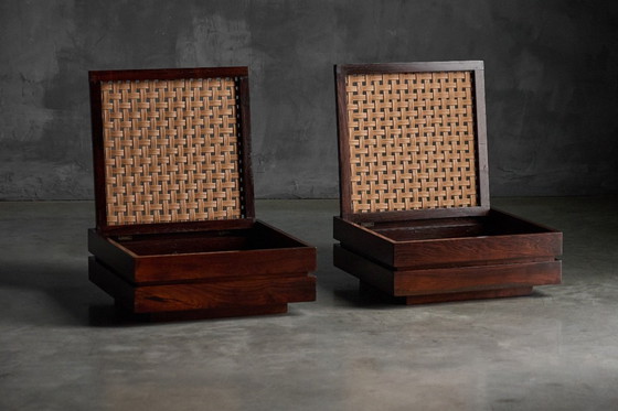 Image 1 of Brazilian Ottomans by Celina Decorações, Brazil, 1960s