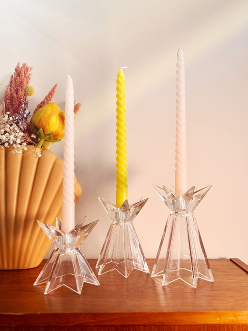 Set of Nachtmann Galaxia Candlesticks