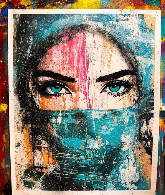 Image 1 of GONGAS - Sweet Sinner - Artist canvas