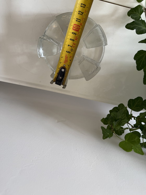 Image 1 of Brutalist tealight holder thick glass