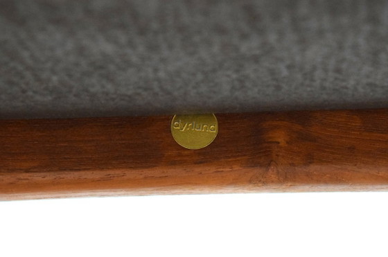 Mid-Century Danish Teak Armchair from Dyrlund, 1970s – Textile, Wood (photo 10 of 10)