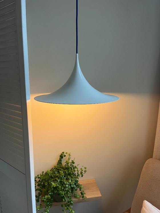 Image 1 of Semi pendente vintage 38 cm - Nebbia e Morup - Torsten Thorup Claus Bonderup