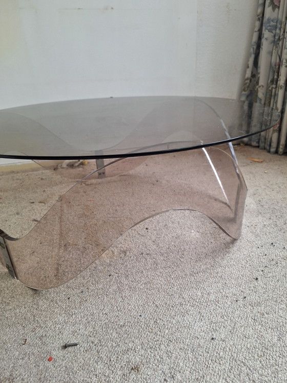Image 1 of table basse de l'ère spatiale