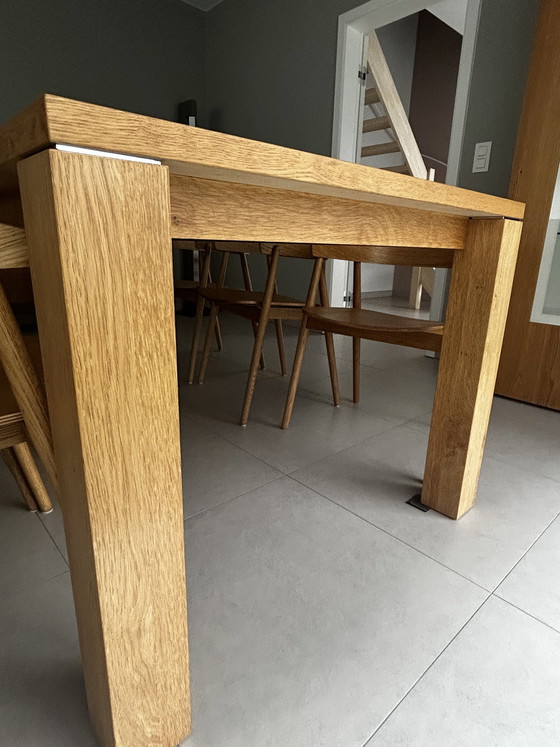 Image 1 of Oak dining table Hulsta