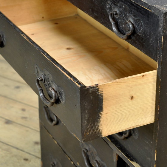 Japanische Tansu Kommoden, circa 1870 – Iron, Wood (photo 5 of 13)