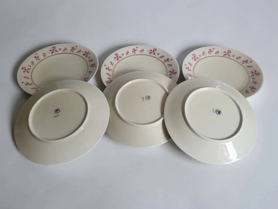 6 piatti in porcellana di Limoges - Raynaud & Cie – Stoviglie (photo 6 of 12)