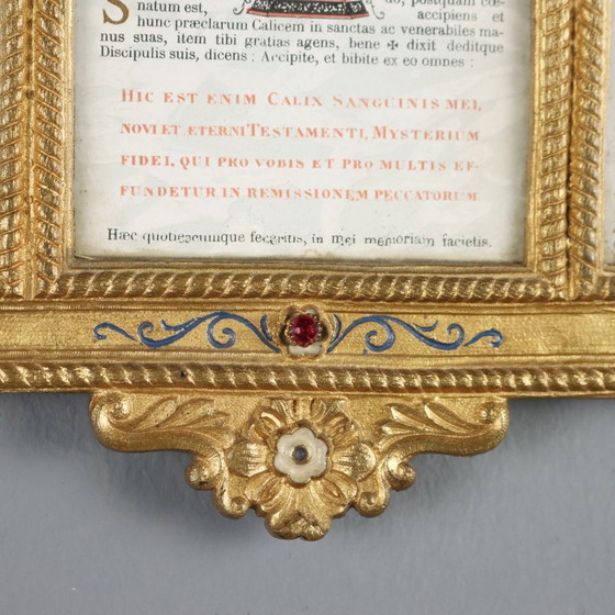 Image 1 of Gilded Bronze Altar Card