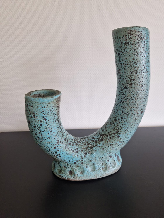 Image 1 of Vaso in accolay smaltato