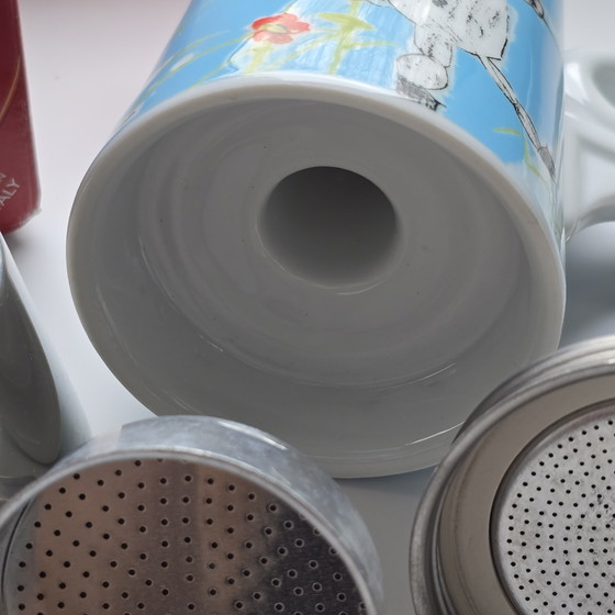 Image 1 of Rare d'ANCÀP Espressina à-Porter Moka Pot - Colección Giotto "Insieme" - Italia