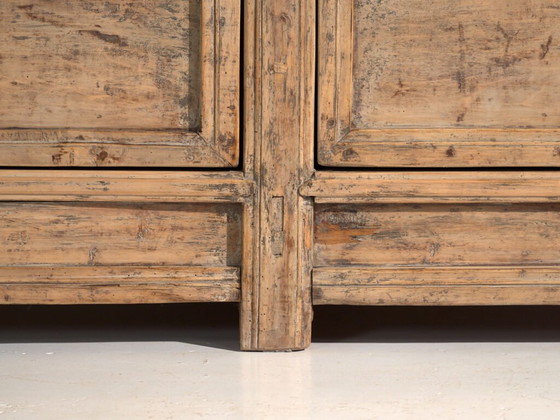 Antique sideboard in pine wood – China, circa 1930 – Iron (photo 25 of 40)