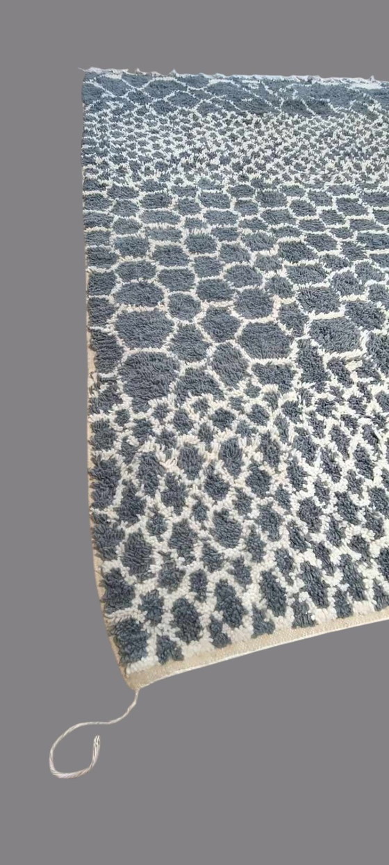 Image 1 of Tapis berbère en laine vierge Tapis marocain - 307 x 213 cm 300 x 200 m Type B13.2
