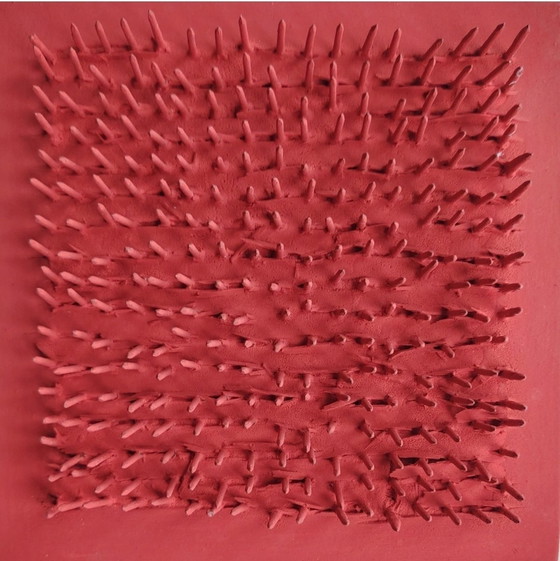 Image 1 of Bernard Aubertin (1934-2015) - Tableau clous