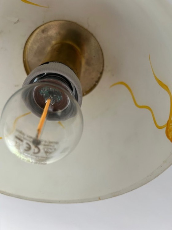 Image 1 of Suspension vintage du Maroc avec pendentifs en verre