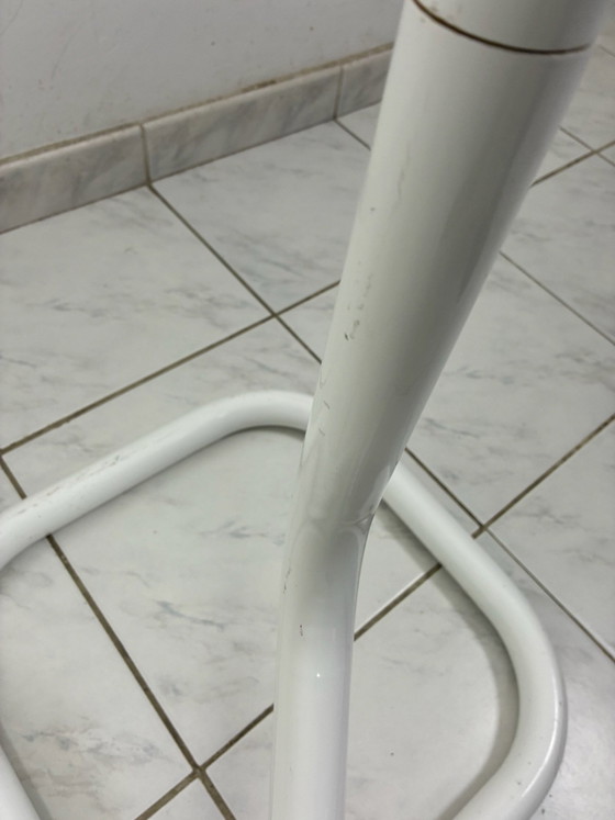 Appendiabiti Vintage Anaconda Postmoderno Anni '80, Plastica, Metallo, Bianco (foto 12 di 15)