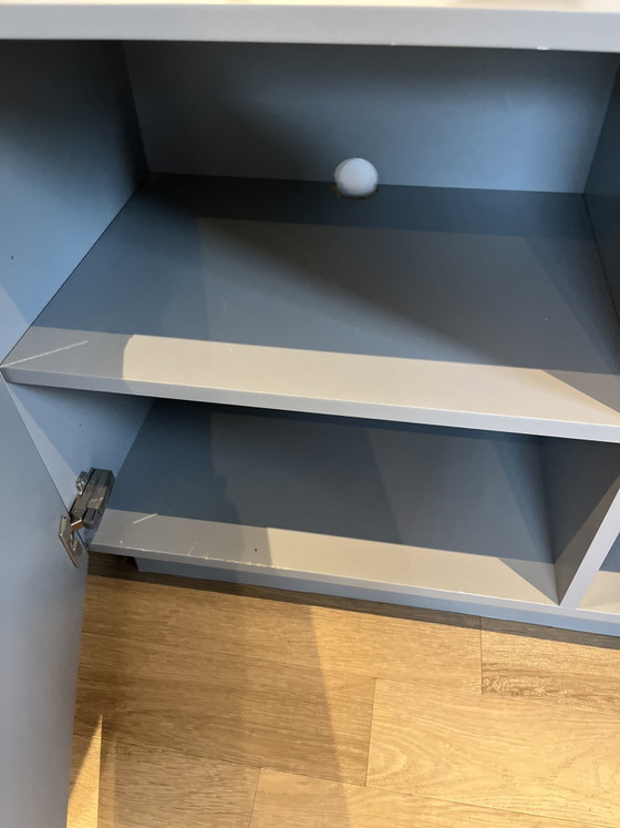 Pastoe Sideboard Matrix. Stone Grey 312 – Metal, Wood (photo 2 of 6)