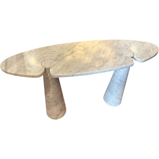 Image 1 of Vintage Mangiarotti marble console, 1970