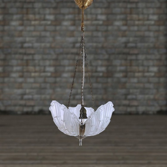 Image 1 of Antieke Schaallamp Schelp