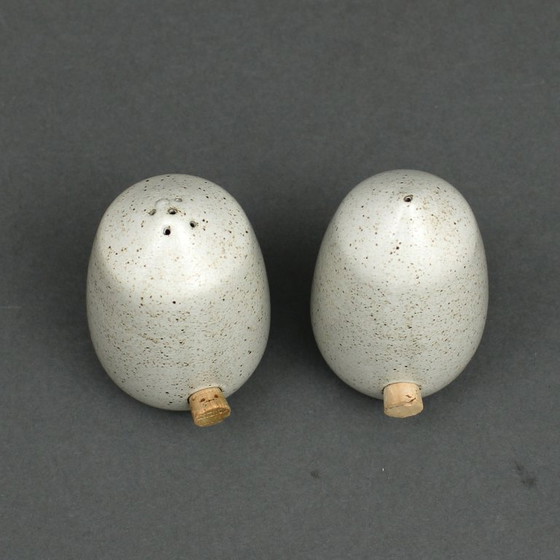 Image 1 of Zaalberg Holland - olie en azijn, peper en zout - Handgevormde aardewerk - Meindert Zaalberg (1907-1989) - model, Vreugde 