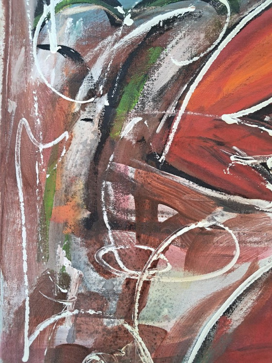 Image 1 of HRASARKOS - Seated Woman - Artist's Canvas