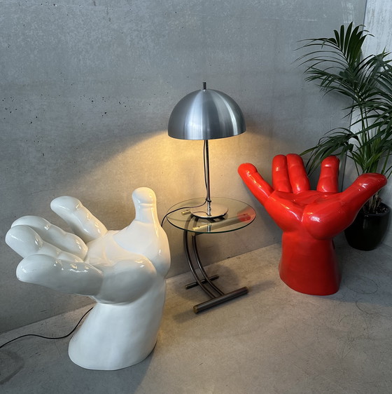 Image 1 of Sedia/sgabello vintage in poliestere - anni &#39;80