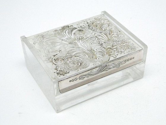 Art Deco Style Humidor from WMF, Germany, 1970s – Decorative Objects, Metal, Plexiglass (photo 2 of 13)