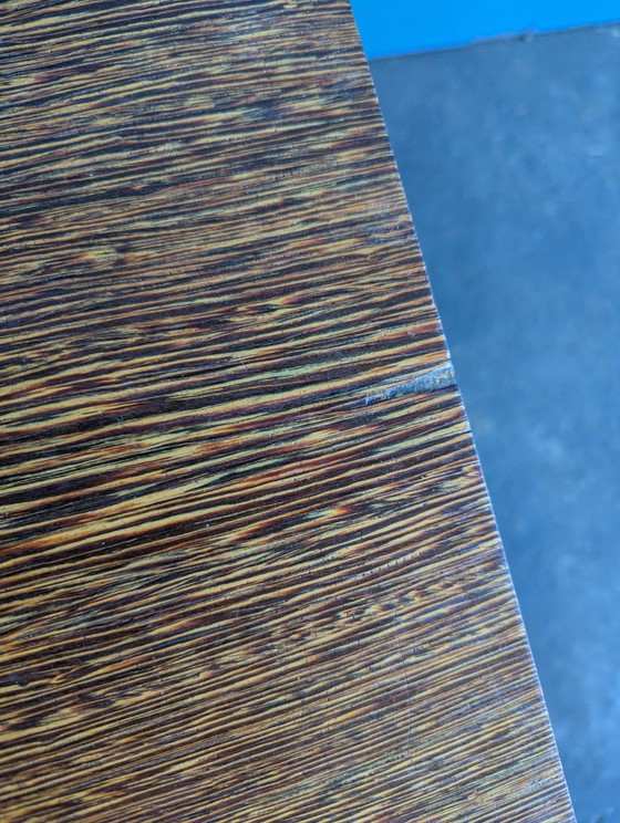 Minimalistischer TE52 Schreibtisch/Esstisch Martin Visser Spectrum – Rostfreier Stahl, Metall (photo 11 of 15)