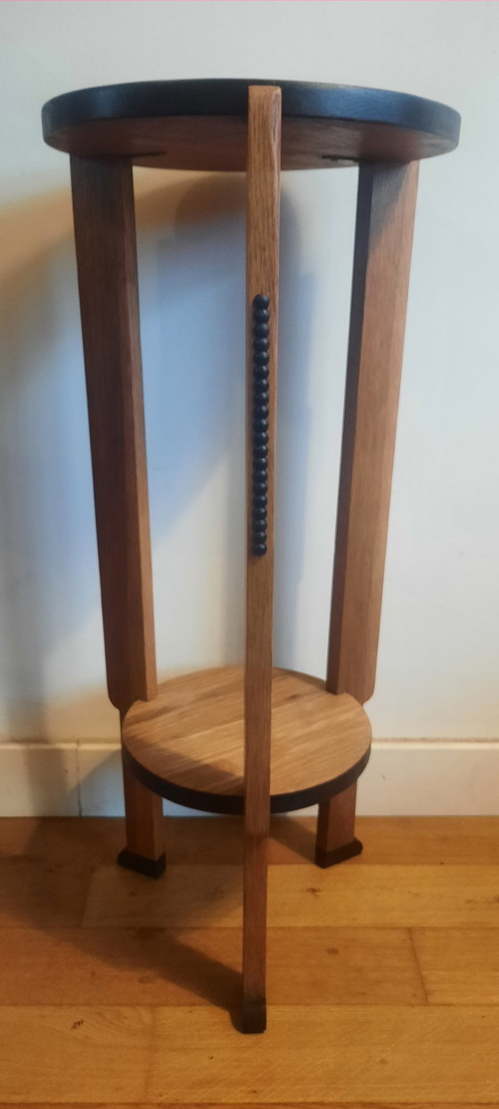 Image 1 of Tavolino/pianta Art Déco unico della scuola di Amsterdam