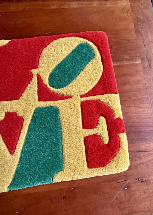 Wollen Robert Indiana wandkleed