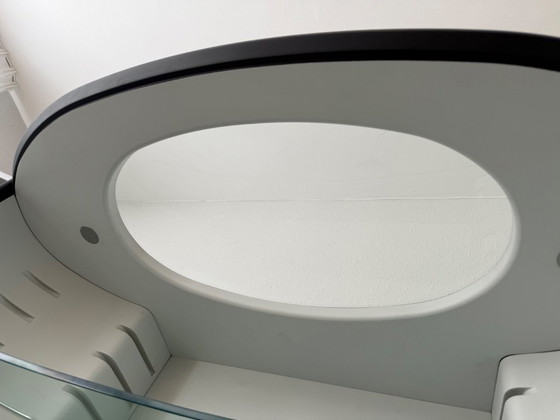 Acerbis Blue Moon 95 – Roberto Lazzeroni 1993 – Rare Design Display Cabinet – Mdf (photo 4 of 6)