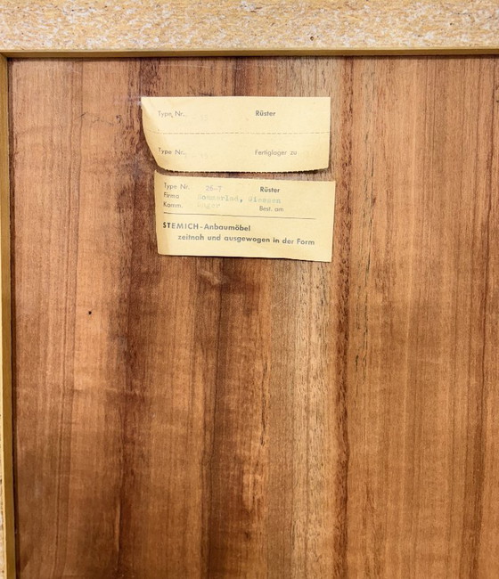 Image 1 of Elegant mid-century highboard – stylish display cabinet from the 1960s